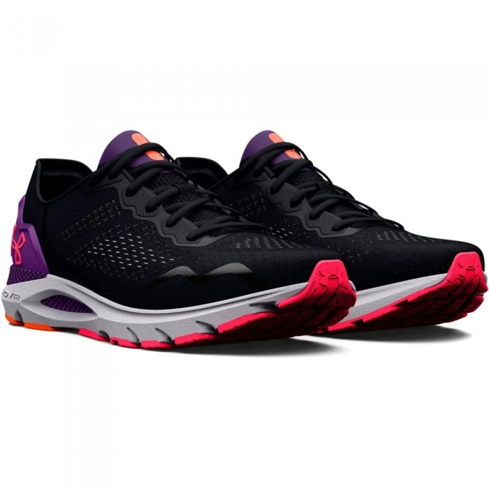 [해외]언더아머 HOVR Sonic 6 러닝화 리퍼비쉬 6141507405 Black / Galaxy Purple / Pink Shock