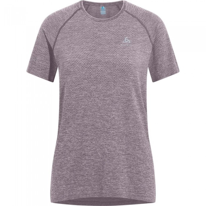 [해외]오들로 Crew Essential Seamless 반팔 티셔츠 7140799496 Gray Ridge Melange