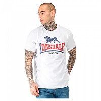 [해외]LONSDALE Lion Two Tone 반팔 티셔츠 7141308150 White / Navy / Red