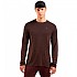 [해외]오들로 Crew Essential Seamless 긴팔 티셔츠 7140799490 Fudge Melange