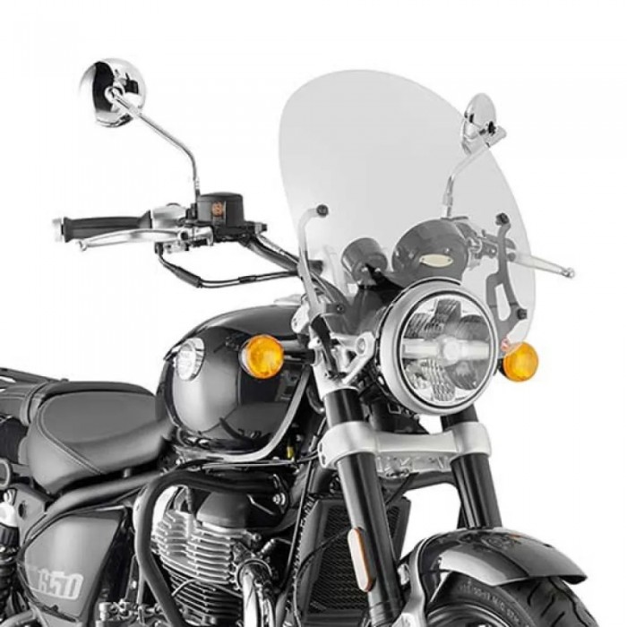 [해외]기비 Royal Enfield Super Me 9058A 앞유리 9141003623 Clear