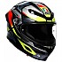 [해외]AGV K6 S 풀페이스 헬멧 9141295576 Erazer Black / Red / Yellow Fluo