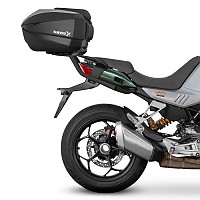 [해외]샤드 Moto Guzzi V100 Mandello 2023 탑 케이스 후면 피팅 9141305032 Black