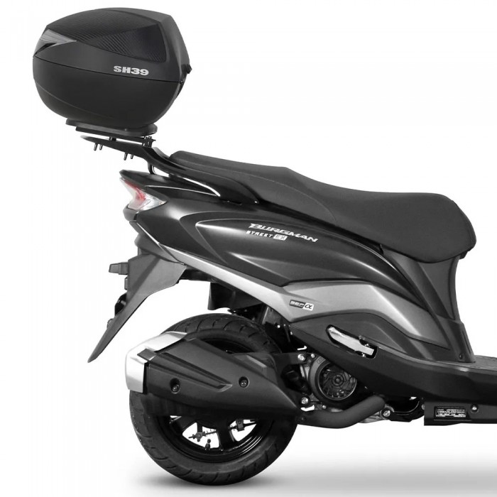 [해외]샤드 Suzuki Burgman 125 Street 2024 탑 케이스 후면 피팅 9141305054 Black