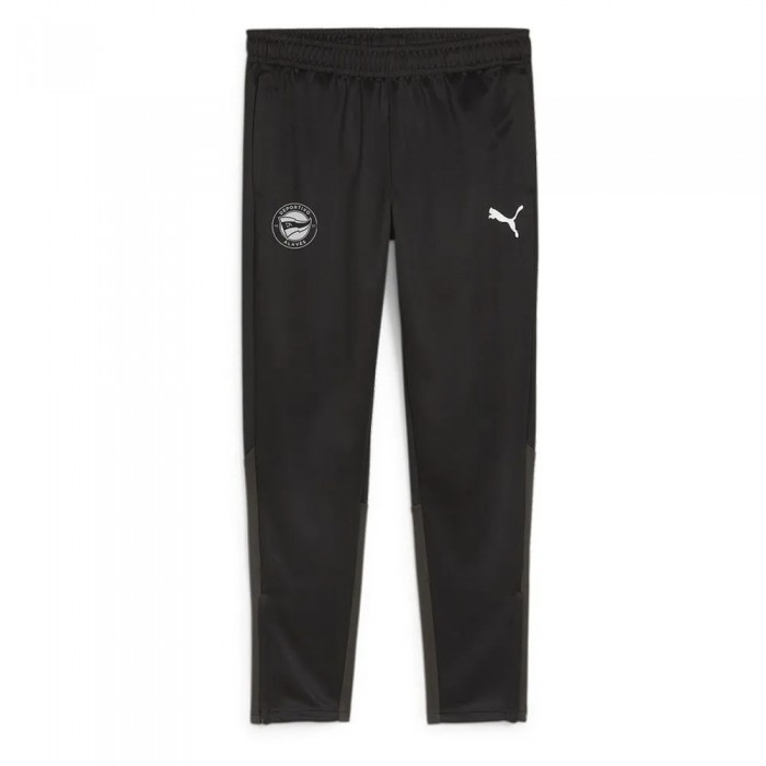 [해외]푸마 Deportivo Alav?s 팀 Goal 훈련 주니어 바지 3140939604 Black / White / Flat Dark Gray