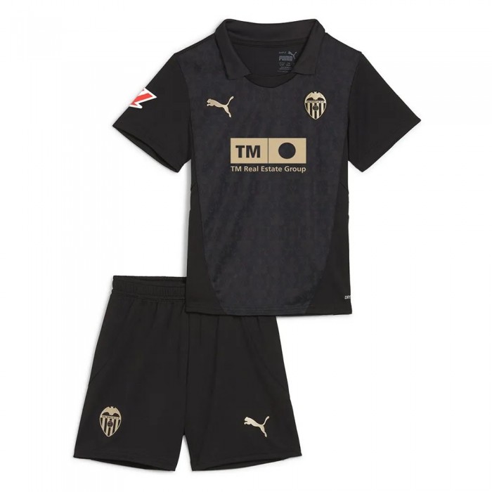 [해외]푸마 Valencia CF Away 주니어 세트 3140940516 Black / Gold