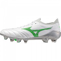 [해외]미즈노 Morelia Neo IV Beta Japan Mix 축구화 3141511008 White / Neon Green / Cool Gray 3C