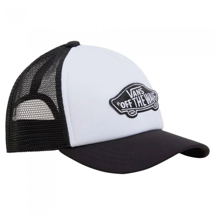 [해외]반스 Classic Patch Curved Bill Trucker 주니어 모자 141591009 Black / White