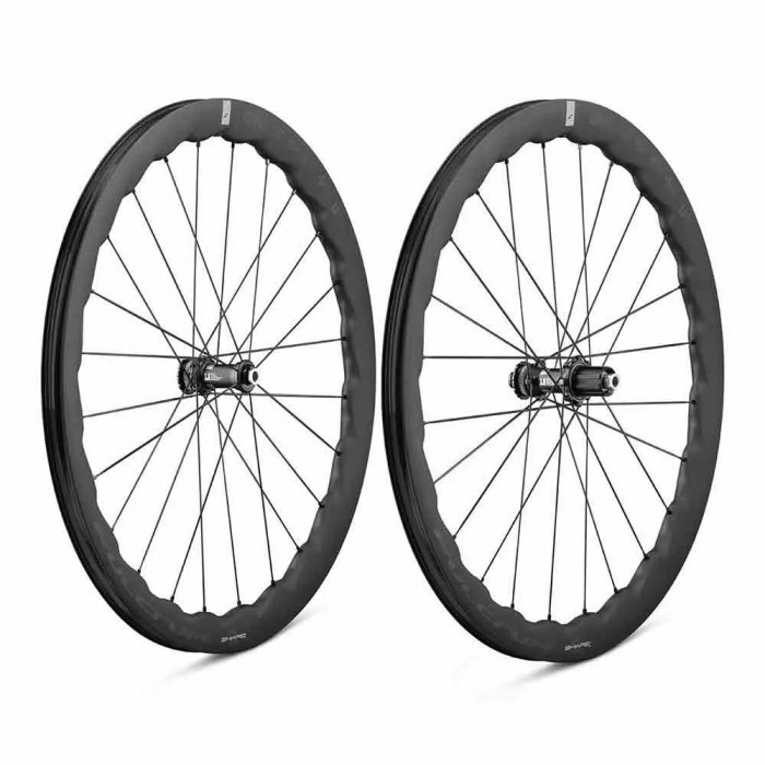 [해외]펄크럼 Sharq 2WF CL Disc Tubeless 그래블 휠 세트 1141606806 Black