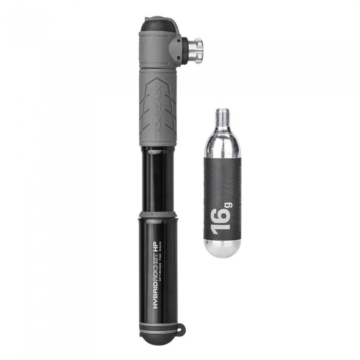 [해외]토픽 Hybrid Rocket HP with 16G Threaded CO2 cartridge 미니 펌프 1141610472 Black / Grey