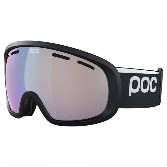 [해외]POC Fovea Mid WF 감광 스키 고글 5141564185 Uranium Black / Photochromic / Changeable Sky Blue