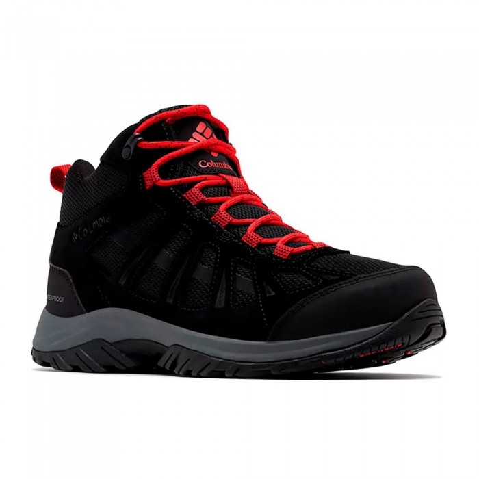 [해외]컬럼비아 Redmond™ III Mid Waterproof 등산화 4141623211 Black / Mountain Red