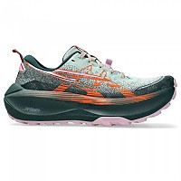 [해외]아식스 Trabuco Max 4 트레일 러닝화 6141608318 Cold Moss / Nova Orange