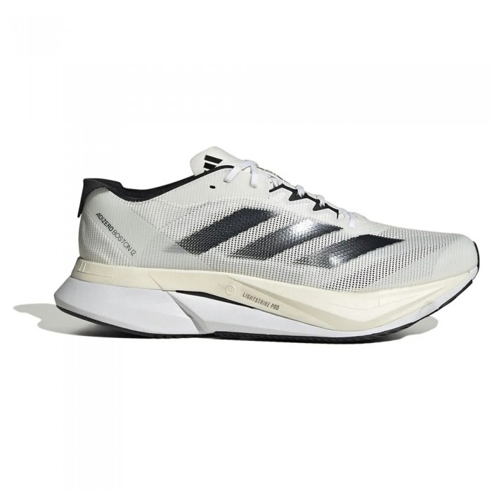 [해외]아디다스 Adizero Boston 12 러닝화 6141603823 Cloud White / Core Black / Night Met