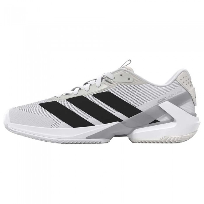 [해외]아디다스 Adizero Ubersonic 5 클레이 코트 신발 12141621132 Cloud White / Core Black / Grey Two