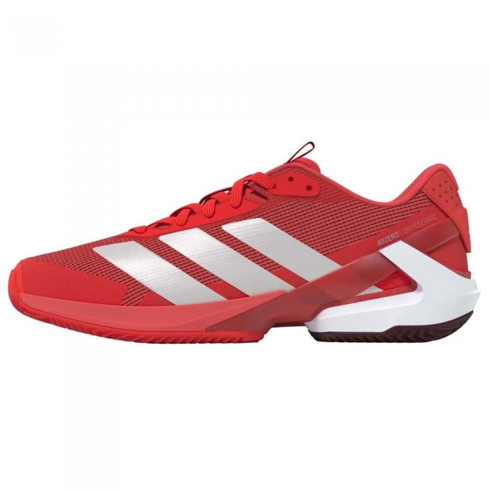 [해외]아디다스 Adizero Ubersonic 5 클레이 코트 신발 12141621137 Lucid Red / Zero Met / Aurrub