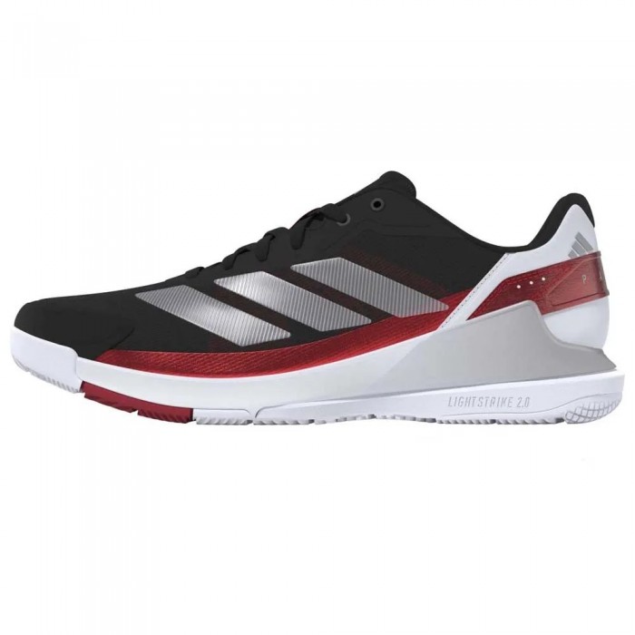 [해외]아디다스 Crazyquick LS 파델 신발 12141621303 Core Black / Silver Met / Lucid Red