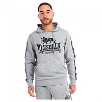 [해외]LONSDALE Scousburgh 후드티 7141308173 Marl Grey / Black / White