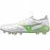 [해외]미즈노 Morelia II Elite 축구화 3141510996 White / Neon Green / Galaxy Silver