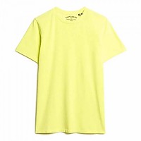 [해외]슈퍼드라이 Classic Essential 반팔 티셔츠 141663040 Washed Dry Fluro Yellow