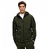 [해외]슈퍼드라이 Tech Logo 풀지퍼 스웨트셔츠 141663653 Surplus Goods Olive Green