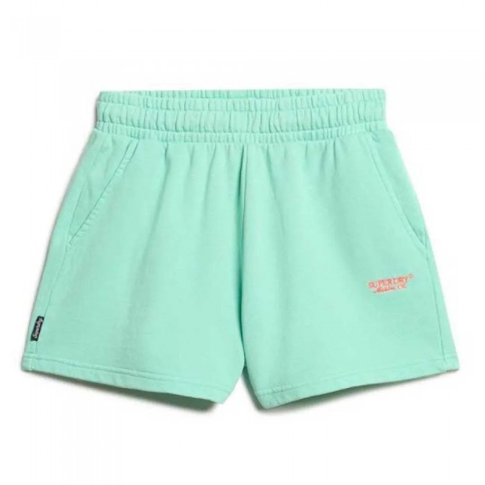 [해외]슈퍼드라이 Essential Logo Gd 반바지 141663195 Spearmint Light Green