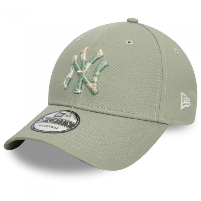 [해외]뉴에라 Camo Infill 9Forty New York Yankees 모자 141490656 Green Pastel