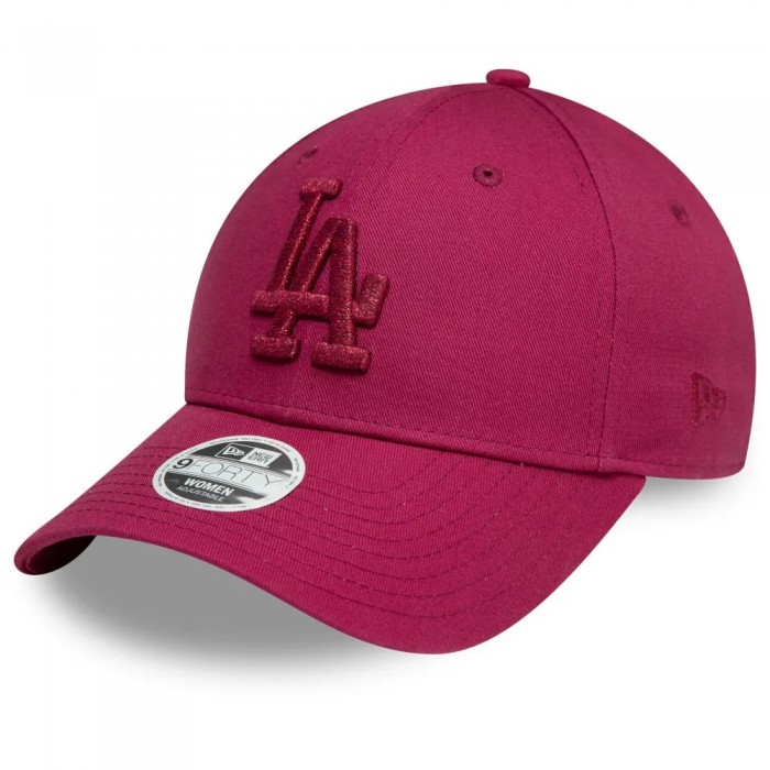 [해외]뉴에라 Metallic Logo 9Forty La Dodgers 모자 141491001 Dark Red