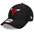 [해외]뉴에라 Microfibre 9Forty Chicago Bulls 모자 141491006 Black