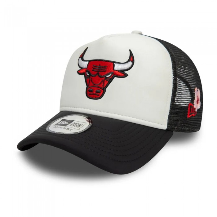 [해외]뉴에라 NBA Flower Chicago Bulls 트럭 운전사 모자 141491338 Black