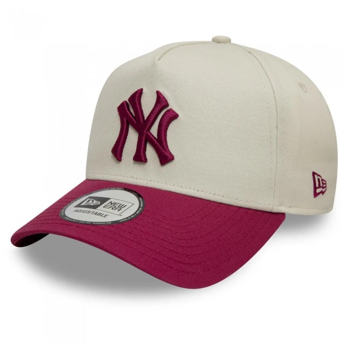 [해외]뉴에라 Patch E 프레임 New York Yankees 모자 141491524 Light Beige