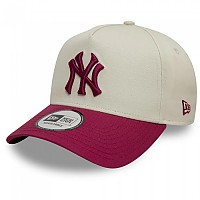 [해외]뉴에라 Patch E 프레임 New York Yankees 모자 141491524 Light Beige