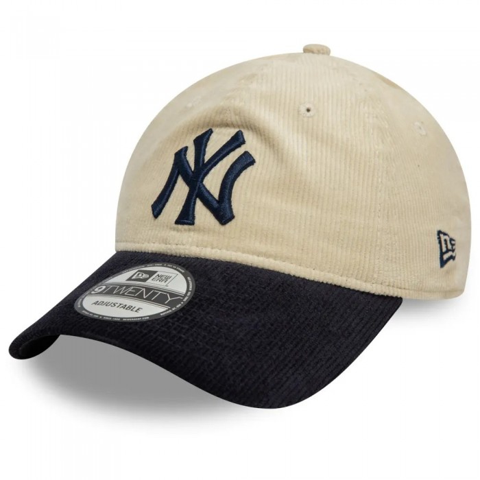 [해외]뉴에라 Block Cord 9Twenty New York Yankees 모자 141492147 Light Beige