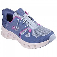 [해외]스케쳐스 Glide-Step Pro 운동화 141550224 Slate Mesh / Pink Trim