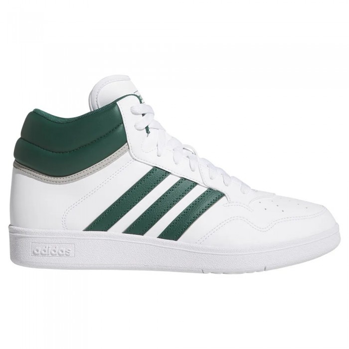 [해외]아디다스 Hoops 4.0 Mid 운동화 141604524 Cloud White / Collegiate Green / Grey Two