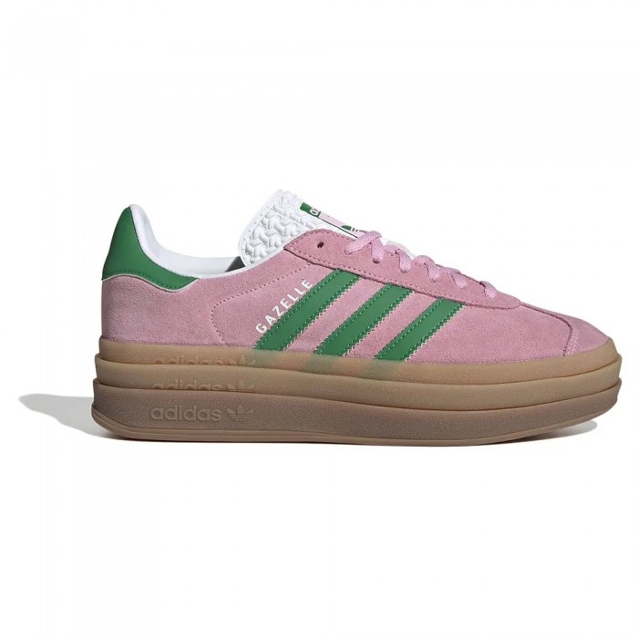 [해외]아디다스 ORIGINALS Gazelle Bold 운동화 141605959 True Pink / Green / Cloud White