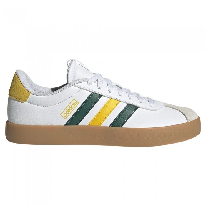 [해외]아디다스 VL Court 3.0 운동화 141605385 Cloud White / Collegiate Green / Utility Yellow