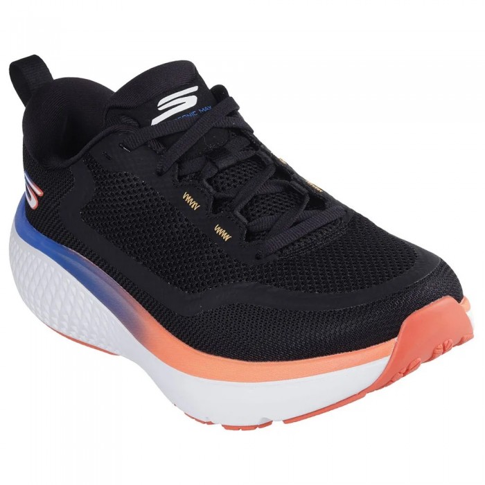 [해외]스케쳐스 Go Run Supersonic Max 운동화 141550236 Black Textile / Multi Trim