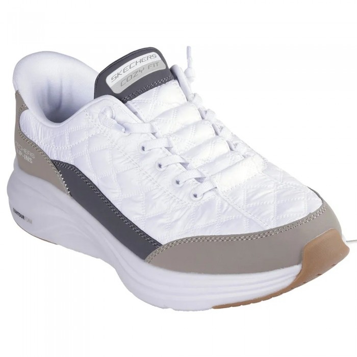 [해외]스케쳐스 Vapor Foam 운동화 141550337 White Mesh / Duraleather / Taupe Trim