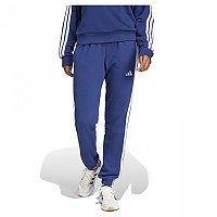 [해외]아디다스 Essentials 3 Stripes French Terry Cuffed 조거팬츠 141566196 Dark Blue / White