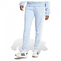 [해외]아디다스 Essentials 3 Stripes French Terry Cuffed 조거팬츠 141566328 Glow Blue / White