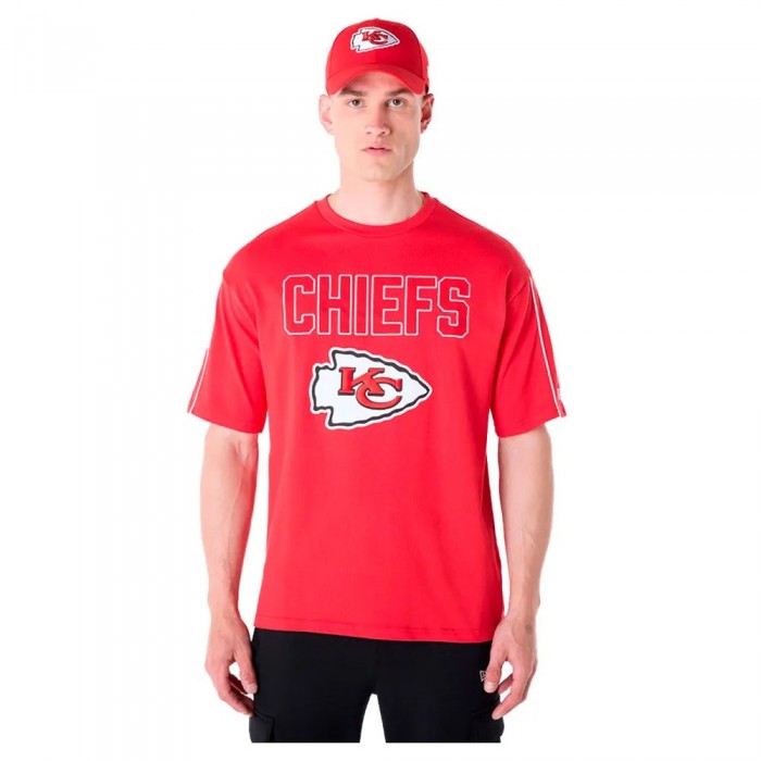 [해외]뉴에라 NFL Heritage Grphc Kansas City Chiefs 반팔 티셔츠 141492343 Red