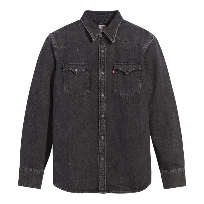 [해외]리바이스 Barstow Western Standard 긴팔 셔츠 138394294 Black Washed