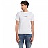 [해외]GUESS JEANS Gj Cn Slim Logo Embro 반팔 티셔츠 141631531 Pure White