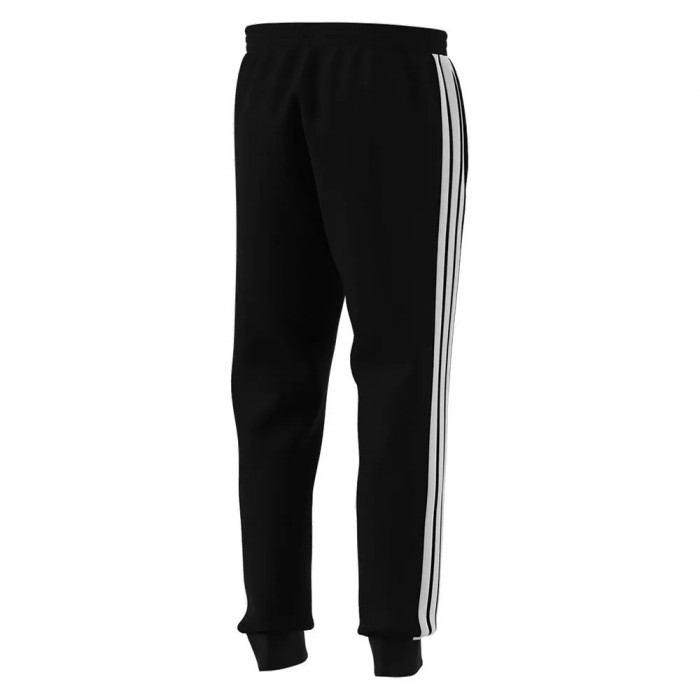 [해외]아디다스 Essentials 3 Stripes 플리스 조거팬츠 141566227 Black / White