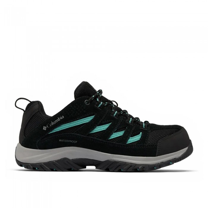 [해외]컬럼비아 Crestwood™ Waterproof 하이킹화 4141250735 Black / Teal