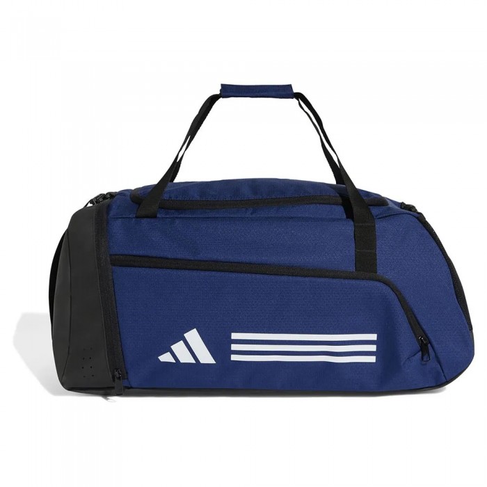 [해외]아디다스 Essentials 3 Stripes Medium 51L 더플백 6141580155 Dark Blue / White