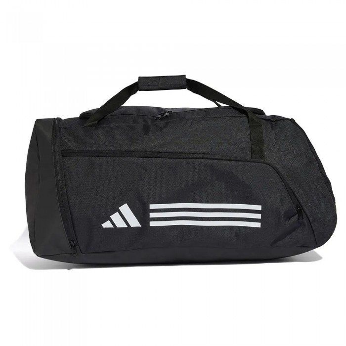 [해외]아디다스 Essentials 3 Stripes Large 88L 더플백 6141580154 Black / White