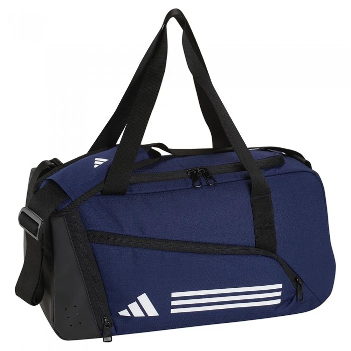 [해외]아디다스 Essentials 3 Stripes XS 16L 더플백 6141580157 Dark Blue / White