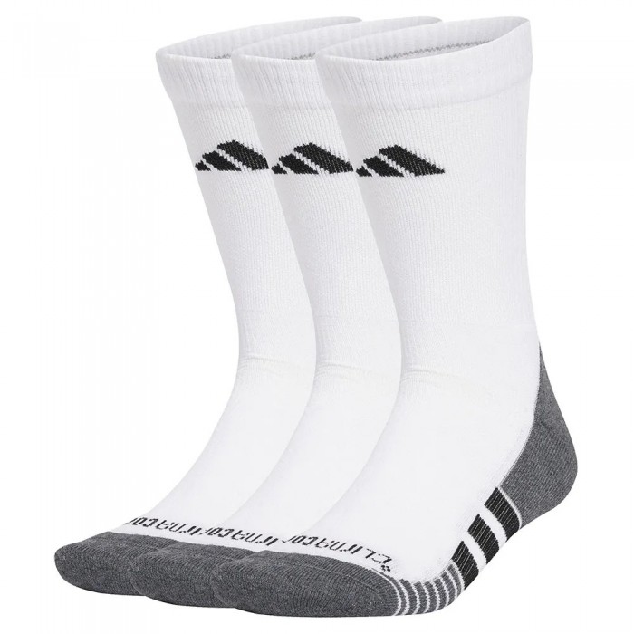 [해외]아디다스 퍼포먼스 Climacool Cushioned Crew 양말 3 단위 6141585515 White / Black